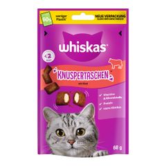 Knuspertaschen Rind 60g - 6er Vorteilspack von Whiskas