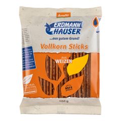 Bio Weizen Vollkorn Sticks 100g - 12er Vorteilspack von Erdmannhauser