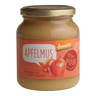 Bio Apfelmus 360g - 6er Vorteilspack von Nur Puur