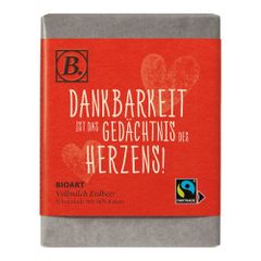 Bio Schokolade 'Dankbarkeit' 70g - 10er Vorteilspack von Bioart
