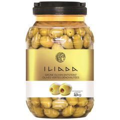 Oliven grün ohne Kern 3,1kg von Iliada