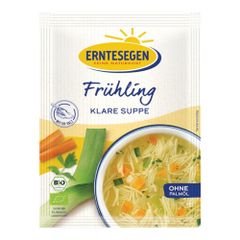 Bio Frühling Klare Suppe 40g - 12er Vorteilspack von Erntesegen