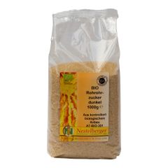 Bio Rohrohrzucker dunkel 1000g von Nestelberger