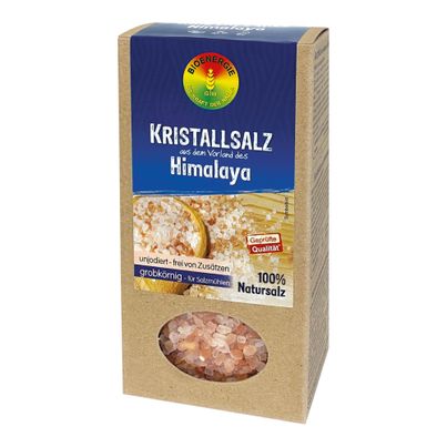 Bio Himalaya Kristallsalz grob 500g - 6er Vorteilspack von Bioenergie Wagner