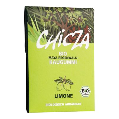 Bio Kaugummi Limone 30g - 10er Vorteilspack von Chicza Bio Kaugummi