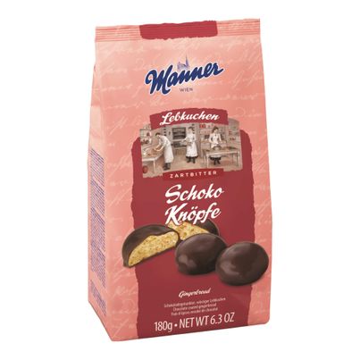 Manner Schoko Knöpfe Lebkuchen - 180g