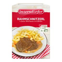 Rahmschnitzel mit Spiralen 380g von Inzersdorfer