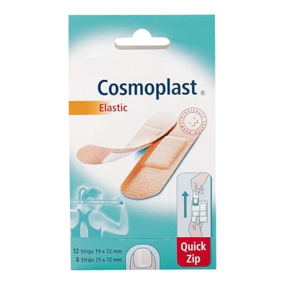 Cosmoplast strips elastic 2gr. 20 pieces by Hartmann