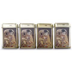 Demmers tea caddies Klimt set of 4 - 100g