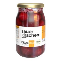 Bio Sauerkirschen entsteint 360g - 6er Vorteilspack von Dedebio Food
