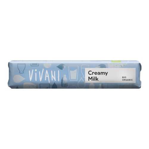 Bio Creamy Milk Schokoriegel 40g von Vivani