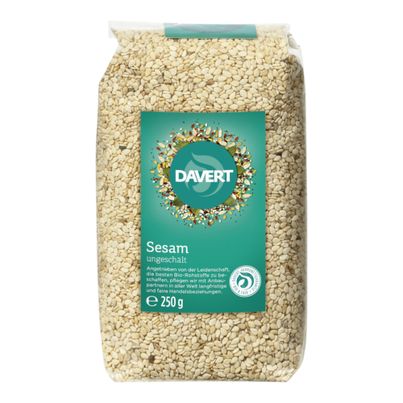 Bio Sesam ungeschält 619000000000100g - 8er Vorteilspack von Davert