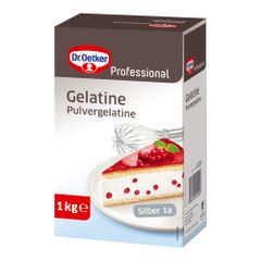 Gelatinepulver silber 1000g von Dr.oetker