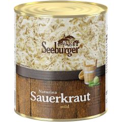 Seeburger Naturina Sauerkraut mild 810g