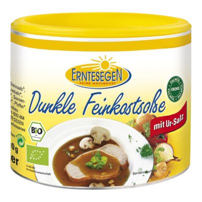 Bio Feinkostsauce dunkel für 2l 200g - 6er Vorteilspack von Erntesegen