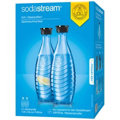 Glaskaraffe Duopack 700ml von Sodastream