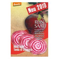 Bio Rübe Tonda di Chioggia Samen - 5er Vorteilspack von Reinsaat