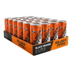 Silberpfeil Energy Drink Black Orange 24 x 0,25l