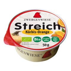 Bio Kleiner Streich Kürbis-Orange 50g - 12er Vorteilspack von Zwergenwiese