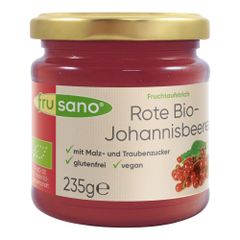 Bio Fruchtaufstrich Johannisbeere 235g - 6er Vorteilspack von Frusano