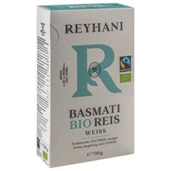 Bio Basmati weiß 750g - 12er Vorteilspack von Reyhani Reis