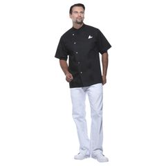 Kochjacke Gustav schwarz 56 von Karlowsky Passion