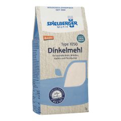 Bio Dinkelmehl Type 1050 1000g - 6er Vorteilspack von Spielberger Mühle