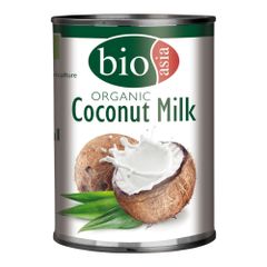 Bio Kokosmilch 400ml - 12er Vorteilspack von Bioasia