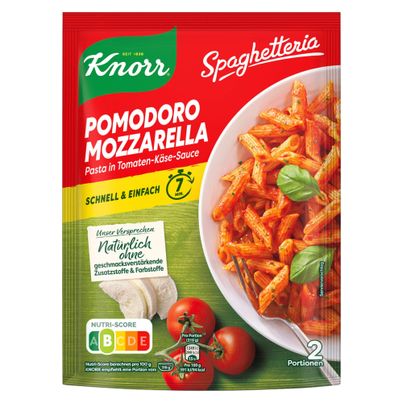 Knorr Spaghetteria Pasta Mozzarella 163g - Fertiggericht von Knorr