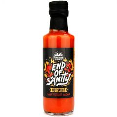 End of Sanity Hot-Sauce 100ml - Schärfegrad 12/12 - Carolina Reaper Chili Sauce - Abgerundet durch Paradeiser und Knoblauch von Fireland Foods