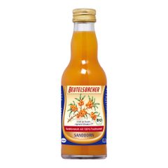 Bio Sanddornsaft Direktsaft MW 200ml - 12er Vorteilspack von Beutelsbacher