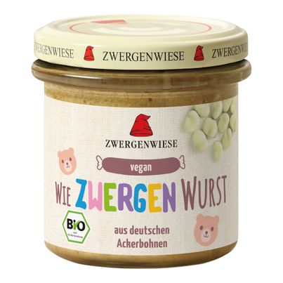 Bio Wie Zwergenwurst 140g - 6er Vorteilspack von Zwergenwiese