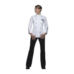 Damenkochjacke Agathe weiß 48 von Karlowsky Passion
