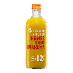 Bio Kurkuma 12 Shots EW 360ml - 12er Vorteilspack von Kloster Kitchen