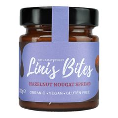Bio Hazelnut Dark Chocolate Spread 200g - 6er Vorteilspack von Lini's Bites