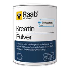Bio Kreatin Pulver 75g - 6er Vorteilspack von Raab Vitalfood