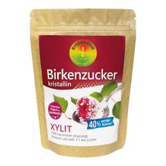 Bio Birkenzucker Standbeutel 500g - 8er Vorteilspack von Bioenergie Wagner