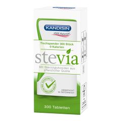 Stevia sweetener table tin 300 pieces from Kandisin
