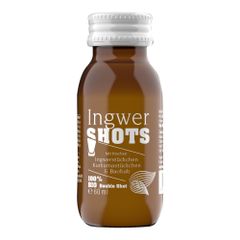 Bio Ingwer Shots EW 60ml - 12er Vorteilspack von Sonnenstar