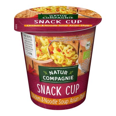 Bio ASIA-Hühner Suppe +Nudeln 55g - 8er Vorteilspack von Natur Compagnie