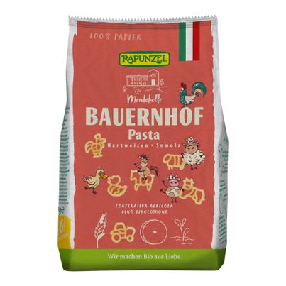 Bio Bauernhof Pasta Semola 250g - 12er Vorteilspack von Rapunzel
