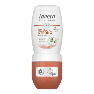 Organic Deo Roll-on Strong 50ml - 4-piece value pack from Lavera Naturkosmetik