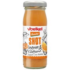 Bio Shot Ingwer Kurkuma EW 95ml - 8er Vorteilspack von Voelkel