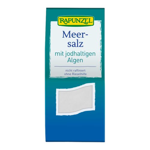 Bio Meersalz jodiert 500g - 8er Vorteilspack von Rapunzel Naturkost