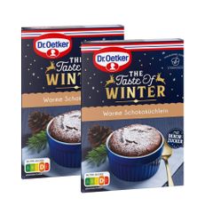 Dr. Oetker Warme Schokoküchlein 138g 2er-Pack