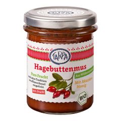 Bio Hagebuttenmus mit Akazienhonig 210g - 6er Vorteilspack von Tarpa