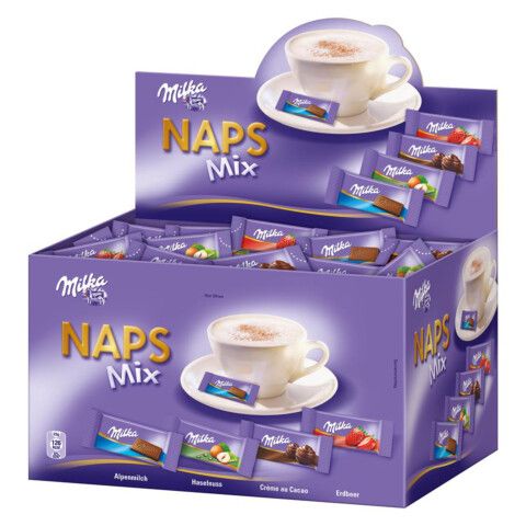 Milka Naps Mix loose 355pcs 1.7kg from Milka