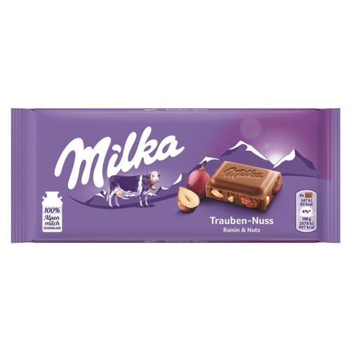 Milka Grape Nut 100g from Milka