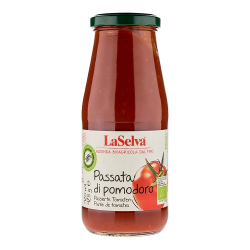 Organic Passata di pomodoro 425g - value pack of 12 from La Selva