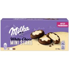 White Choco Mini Stars 185g von Milka